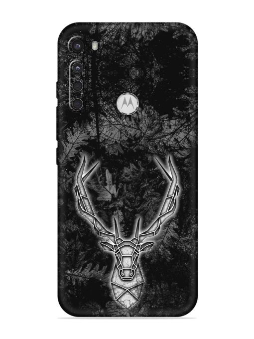 Ancient Deer Embossed Soft Silicone Case for Motorola One Fusion Plus Zapvi