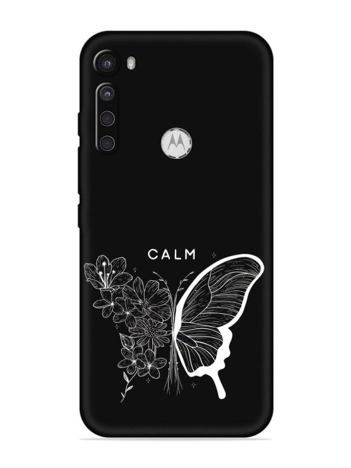 Calm Embossed Soft Silicone Case for Motorola One Fusion Plus