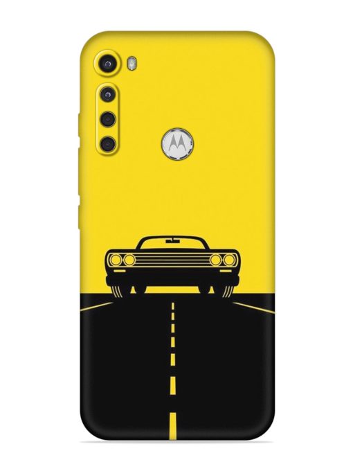 Classic Car Embossed Soft Silicone Case for Motorola One Fusion Plus Zapvi