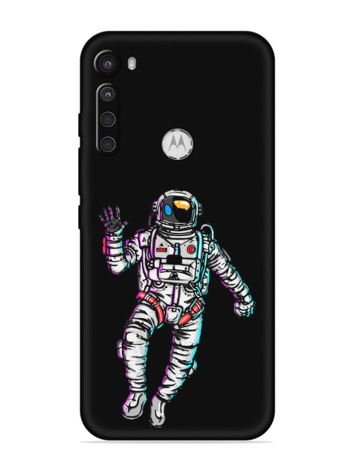 Spaceman Embossed Soft Silicone Case for Motorola One Fusion Plus Zapvi