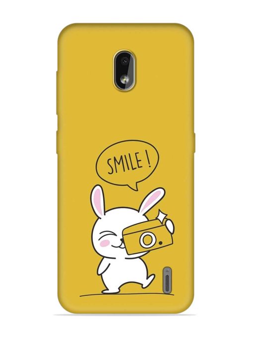 Hey Smile Please Embossed Soft Silicone Case for Nokia 2.2 Zapvi