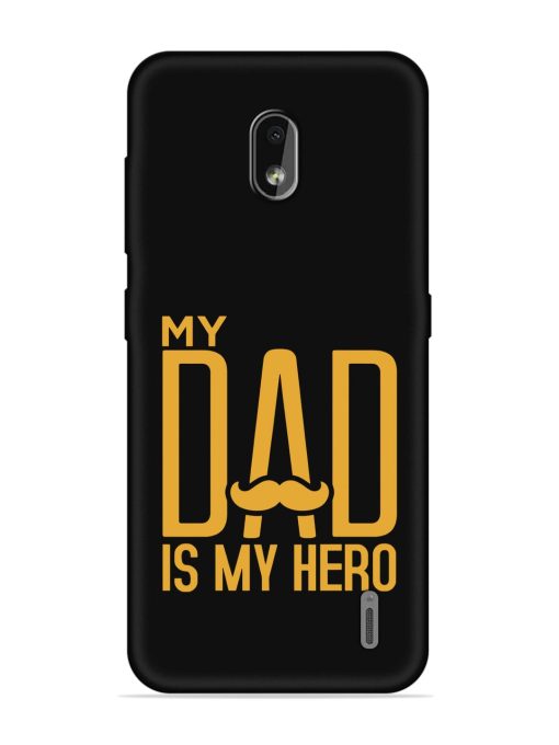 My Dad Is My Hero Embossed Soft Silicone Case for Nokia 2.2 Zapvi