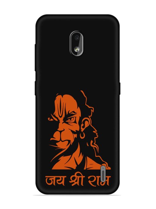 Angry Hanuman Embossed Soft Silicone Case for Nokia 2.2 Zapvi