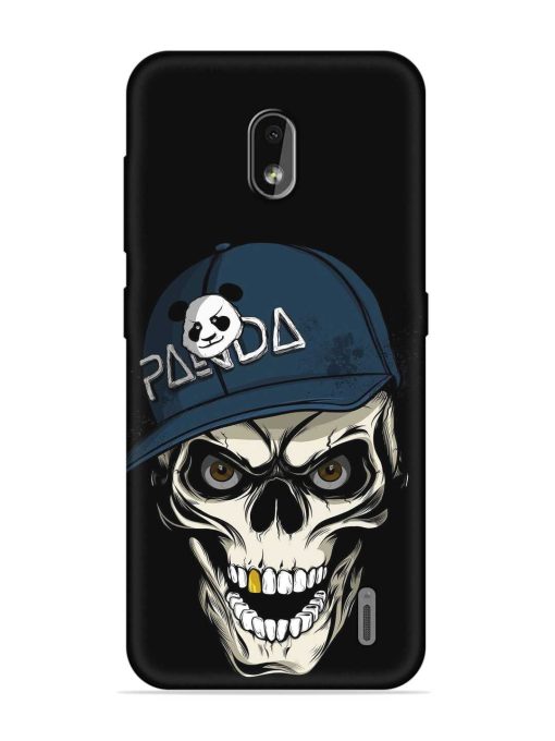 Panda Skull Embossed Soft Silicone Case for Nokia 2.2 Zapvi