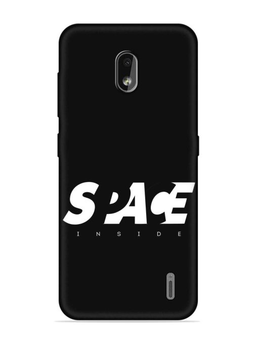 Space Typography Art Embossed Soft Silicone Case for Nokia 2.2 Zapvi