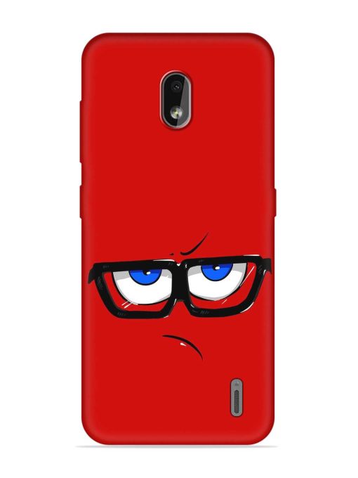 Rad Angry Face Embossed Soft Silicone Case for Nokia 2.2 Zapvi