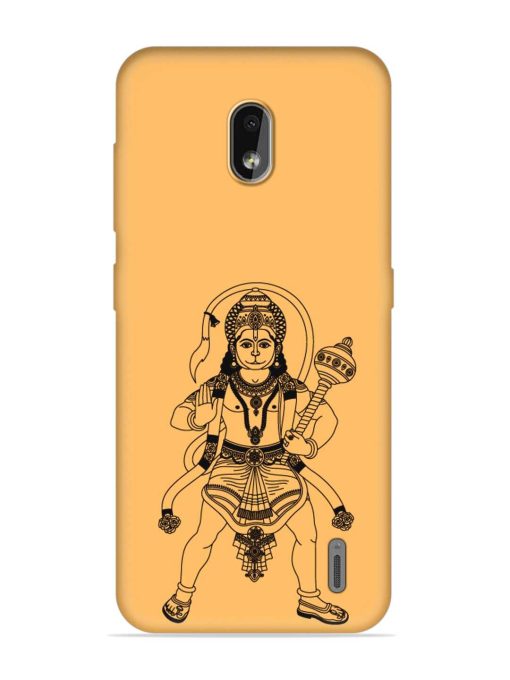 Indian God Hanuman Embossed Soft Silicone Case for Nokia 2.2