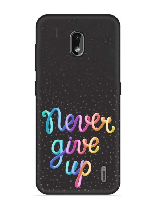 Colorful Stylized Rainbow Embossed Soft Silicone Case for Nokia 2.2 Zapvi