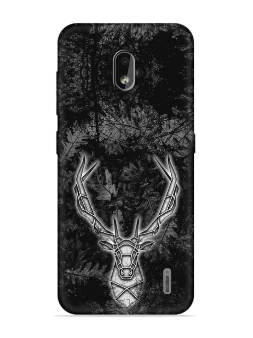 Ancient Deer Embossed Soft Silicone Case for Nokia 2.2 Zapvi