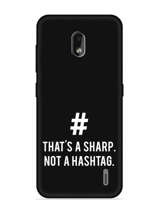 Thats Sharp Not Embossed Soft Silicone Case for Nokia 2.2 Zapvi