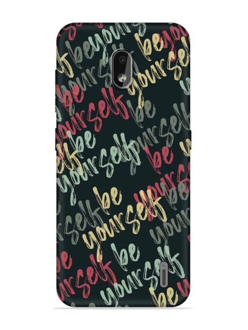 Yourself Seamless Embossed Soft Silicone Case for Nokia 2.2 Zapvi