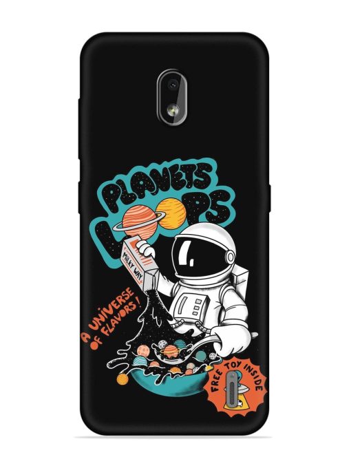 Planets Loop Embossed Soft Silicone Case for Nokia 2.2 Zapvi