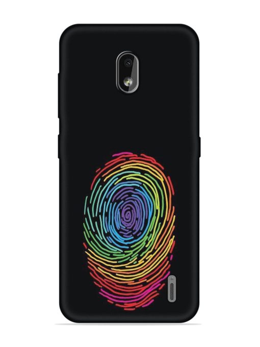 Fingerprint Of Thumb Art Embossed Soft Silicone Case for Nokia 2.2