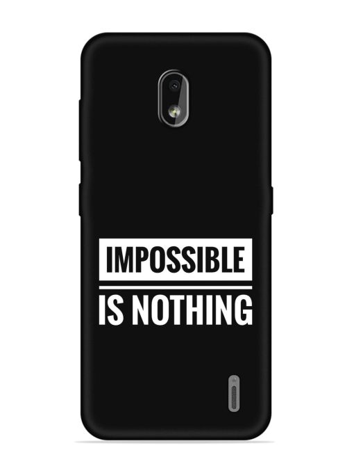 Impossible Is Nothing Embossed Soft Silicone Case for Nokia 2.2 Zapvi