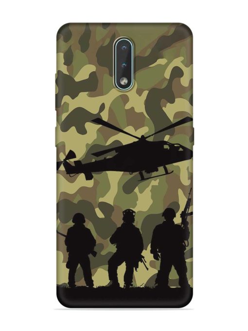 Army Heros Embossed Soft Silicone Case for Nokia 2.3 Zapvi