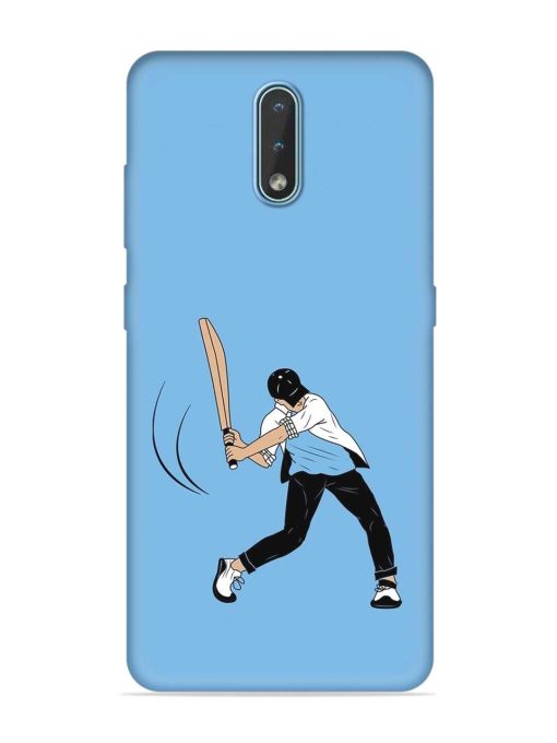 Cricket Gully Boy Embossed Soft Silicone Case for Nokia 2.3 Zapvi