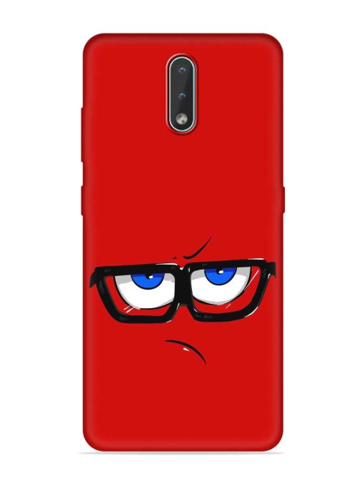 Rad Angry Face Embossed Soft Silicone Case for Nokia 2.3 Zapvi