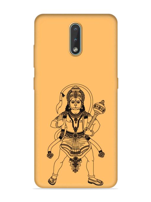 Indian God Hanuman Embossed Soft Silicone Case for Nokia 2.3