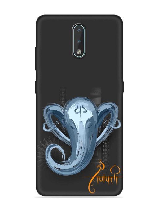 Illustration Lord Ganpati Embossed Soft Silicone Case for Nokia 2.3 Zapvi