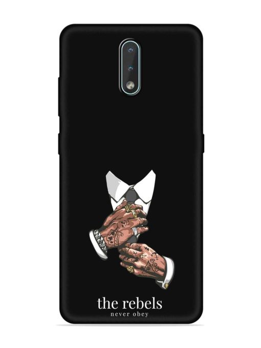 Rebels Slogan Man Embossed Soft Silicone Case for Nokia 2.3 Zapvi