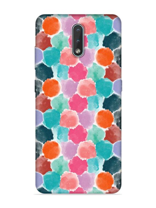 Colorful Seamless Pattern Embossed Soft Silicone Case for Nokia 2.3 Zapvi