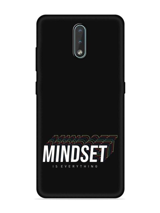 Mindset Everything Slogan Embossed Soft Silicone Case for Nokia 2.3 Zapvi