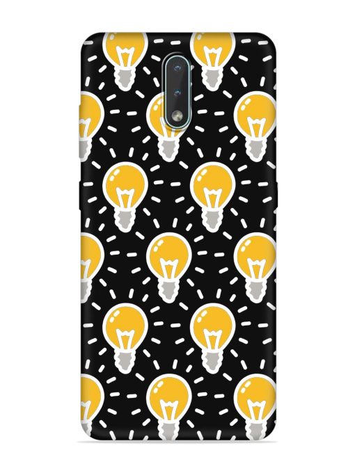 Light Bulb Seamless Embossed Soft Silicone Case for Nokia 2.3 Zapvi