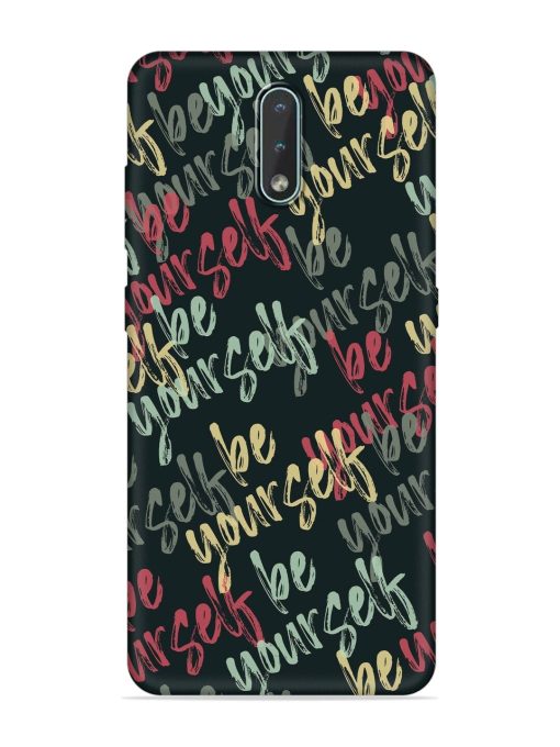 Yourself Seamless Embossed Soft Silicone Case for Nokia 2.3 Zapvi