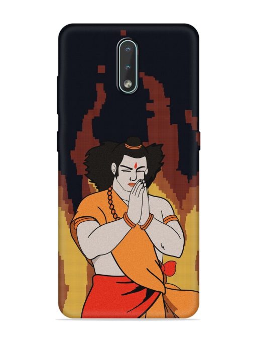 Shree Ram Vector Embossed Soft Silicone Case for Nokia 2.3 Zapvi