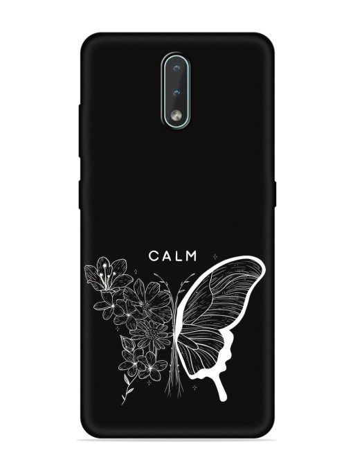 Calm Embossed Soft Silicone Case for Nokia 2.3