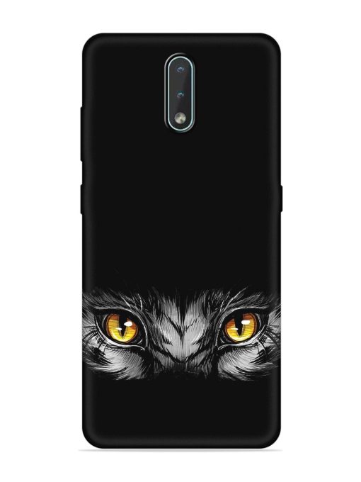 Scary Eye Embossed Soft Silicone Case for Nokia 2.3 Zapvi