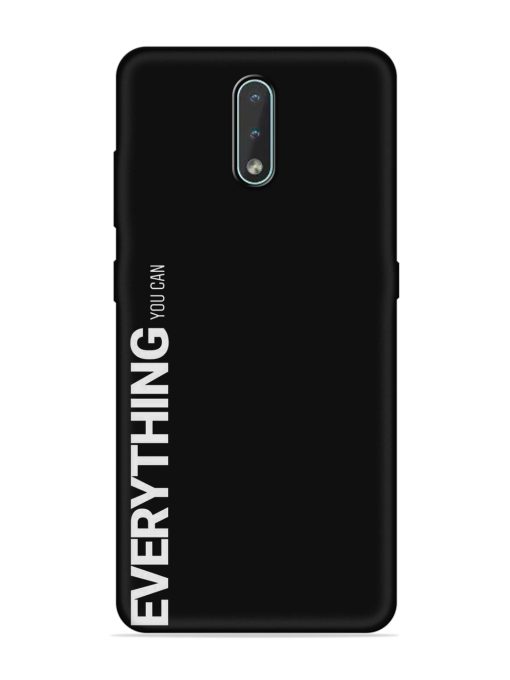 Everything You Can Embossed Soft Silicone Case for Nokia 2.3 Zapvi