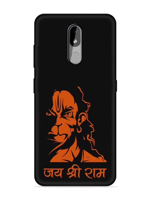 Angry Hanuman Embossed Soft Silicone Case for Nokia 3.2 Zapvi