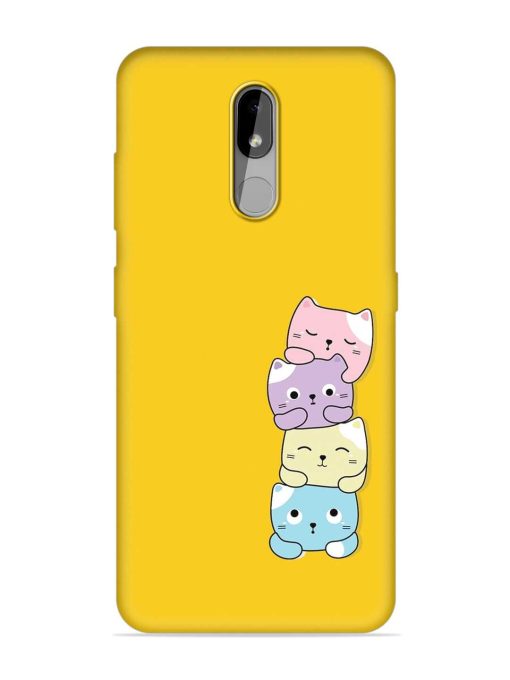 Cartoon Anime Embossed Soft Silicone Case for Nokia 3.2 Zapvi