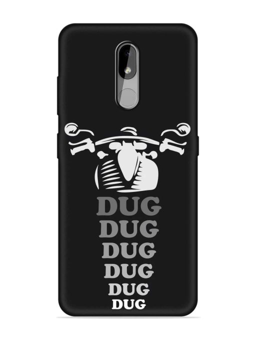 Dug Dug Dug Embossed Soft Silicone Case for Nokia 3.2 Zapvi