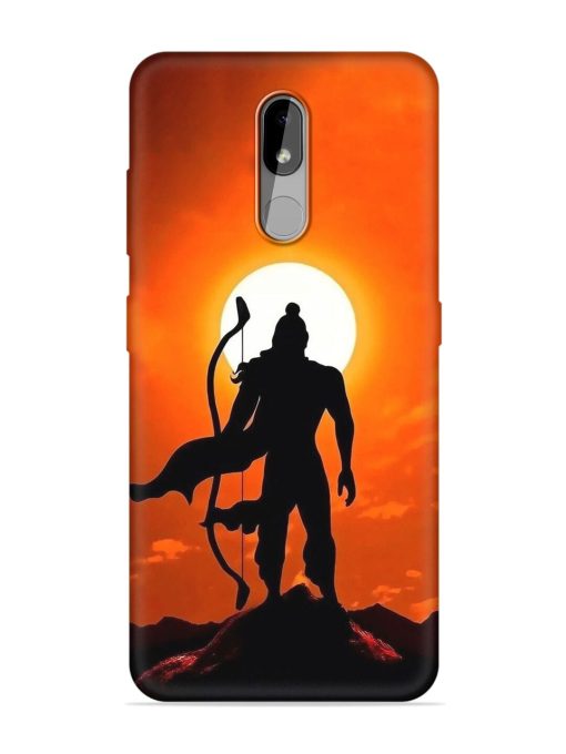 Shree Ram Embossed Soft Silicone Case for Nokia 3.2 Zapvi