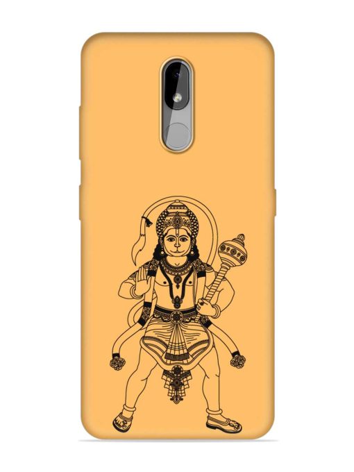 Indian God Hanuman Embossed Soft Silicone Case for Nokia 3.2 Zapvi