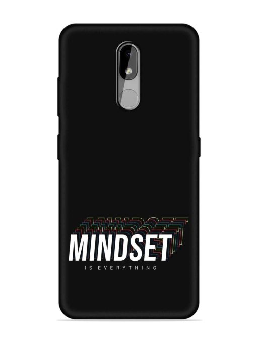 Mindset Everything Slogan Embossed Soft Silicone Case for Nokia 3.2 Zapvi