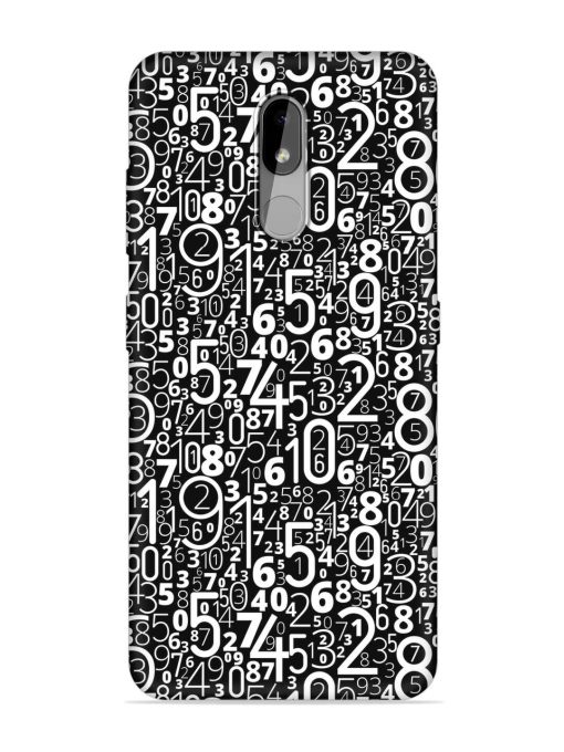 Many Numbers Different Embossed Soft Silicone Case for Nokia 3.2 Zapvi