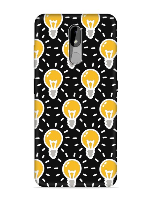 Light Bulb Seamless Embossed Soft Silicone Case for Nokia 3.2 Zapvi