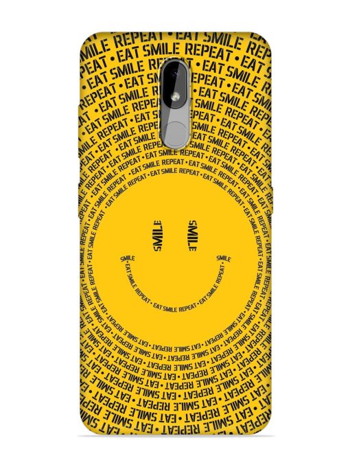 Smiley Embossed Soft Silicone Case for Nokia 3.2 Zapvi