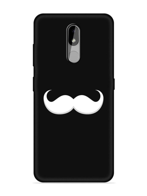 Mustache Vector Embossed Soft Silicone Case for Nokia 3.2