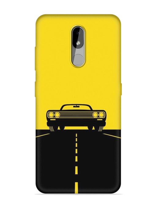 Classic Car Embossed Soft Silicone Case for Nokia 3.2 Zapvi