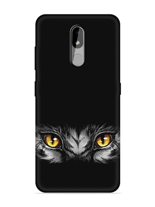 Scary Eye Embossed Soft Silicone Case for Nokia 3.2 Zapvi