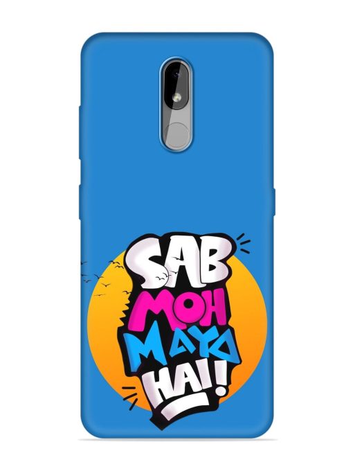 Sab Moh Moya Embossed Soft Silicone Case for Nokia 3.2