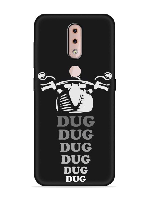 Dug Dug Dug Embossed Soft Silicone Case for Nokia 4.2 Zapvi