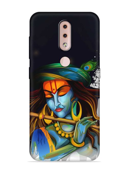 Krishna Art Embossed Soft Silicone Case for Nokia 4.2 Zapvi