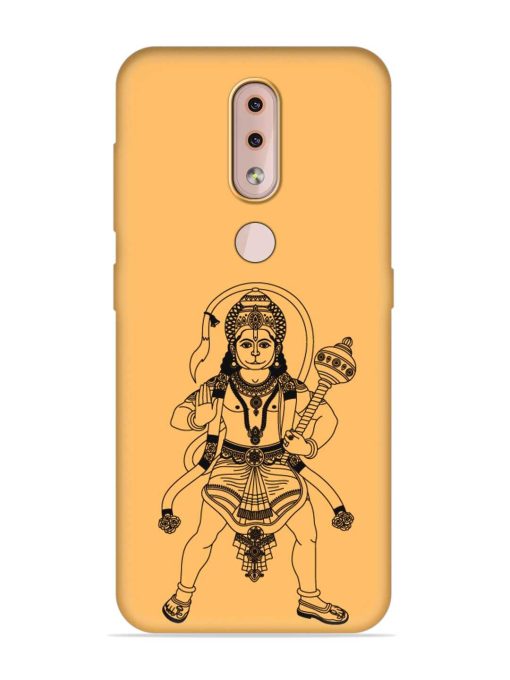 Indian God Hanuman Embossed Soft Silicone Case for Nokia 4.2 Zapvi