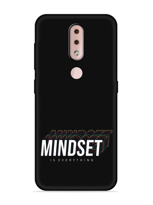 Mindset Everything Slogan Embossed Soft Silicone Case for Nokia 4.2 Zapvi