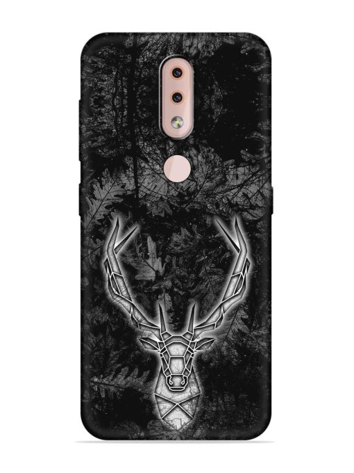 Ancient Deer Embossed Soft Silicone Case for Nokia 4.2 Zapvi